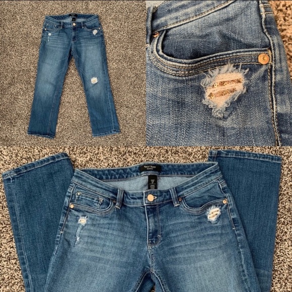 White House Black Market Denim - White House | Black Market Cropped Jeans